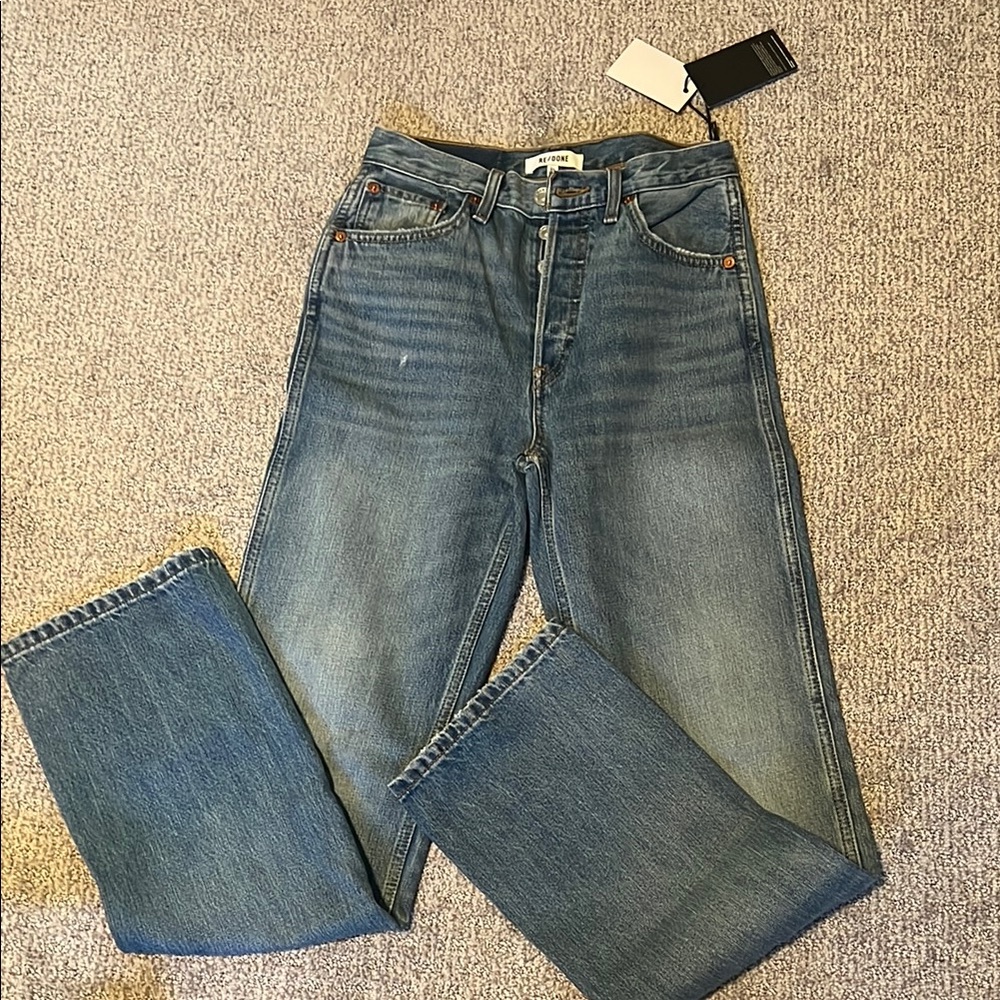 Re/Done Blue Women Jeans